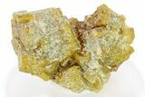 Gemmy Heliodor Crystal Cluster - Erongo Mountains, Namibia #281660-1